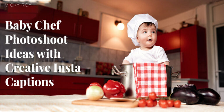 Baby Chef Photoshoot Ideas with Creative Baby Chef Captions For Instagram