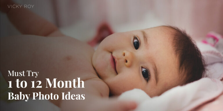 Must Try 1 to 12 Month Baby Photo Ideas